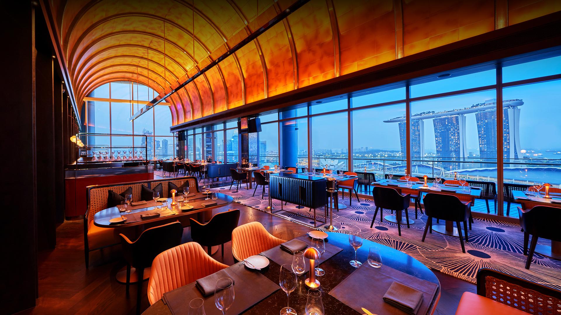 vue restaurant singapore