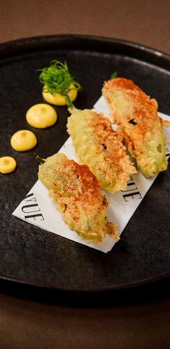 Tempura of Spanish Padrón Peppers