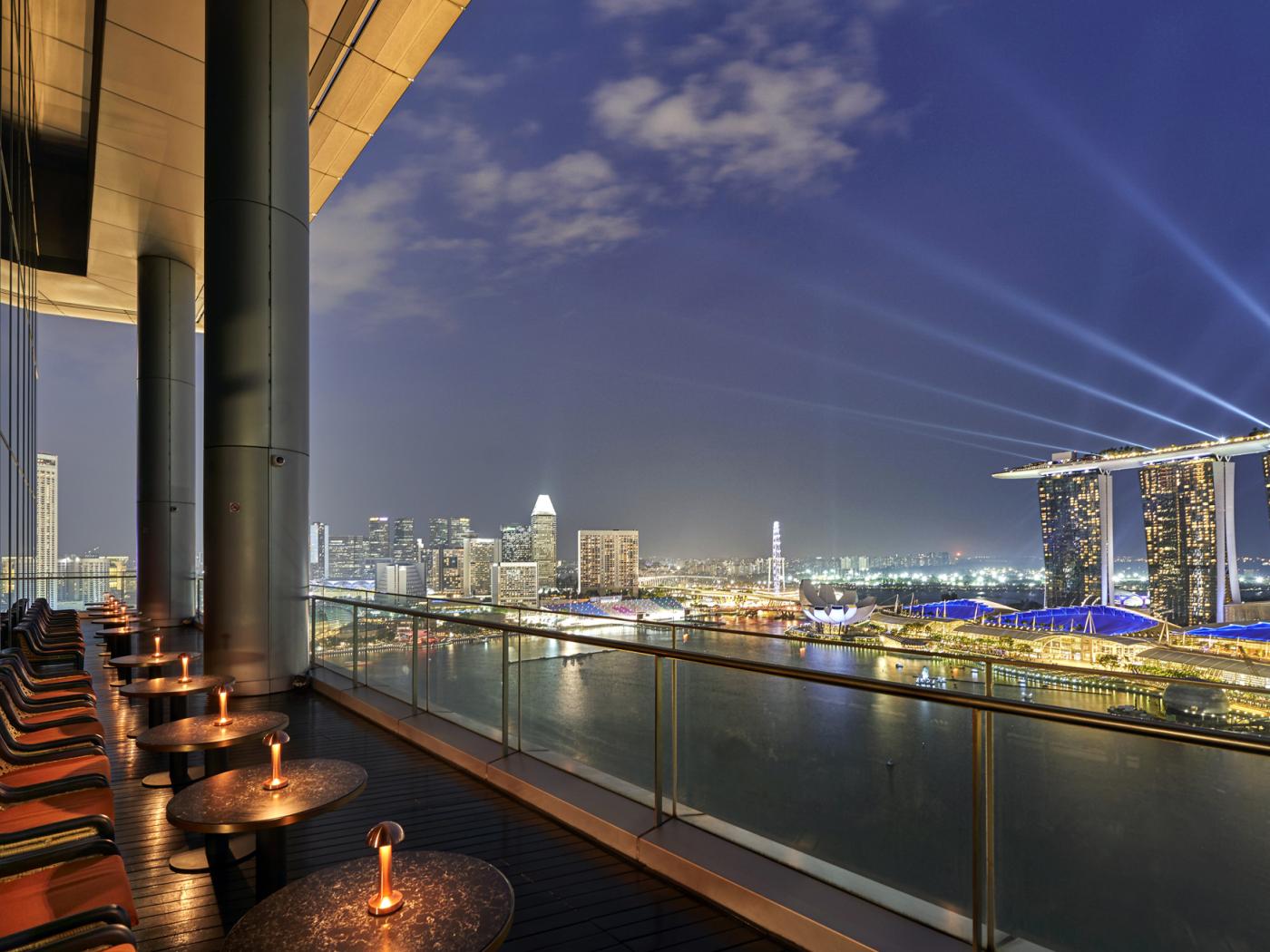 VUE Terrace with MBS View